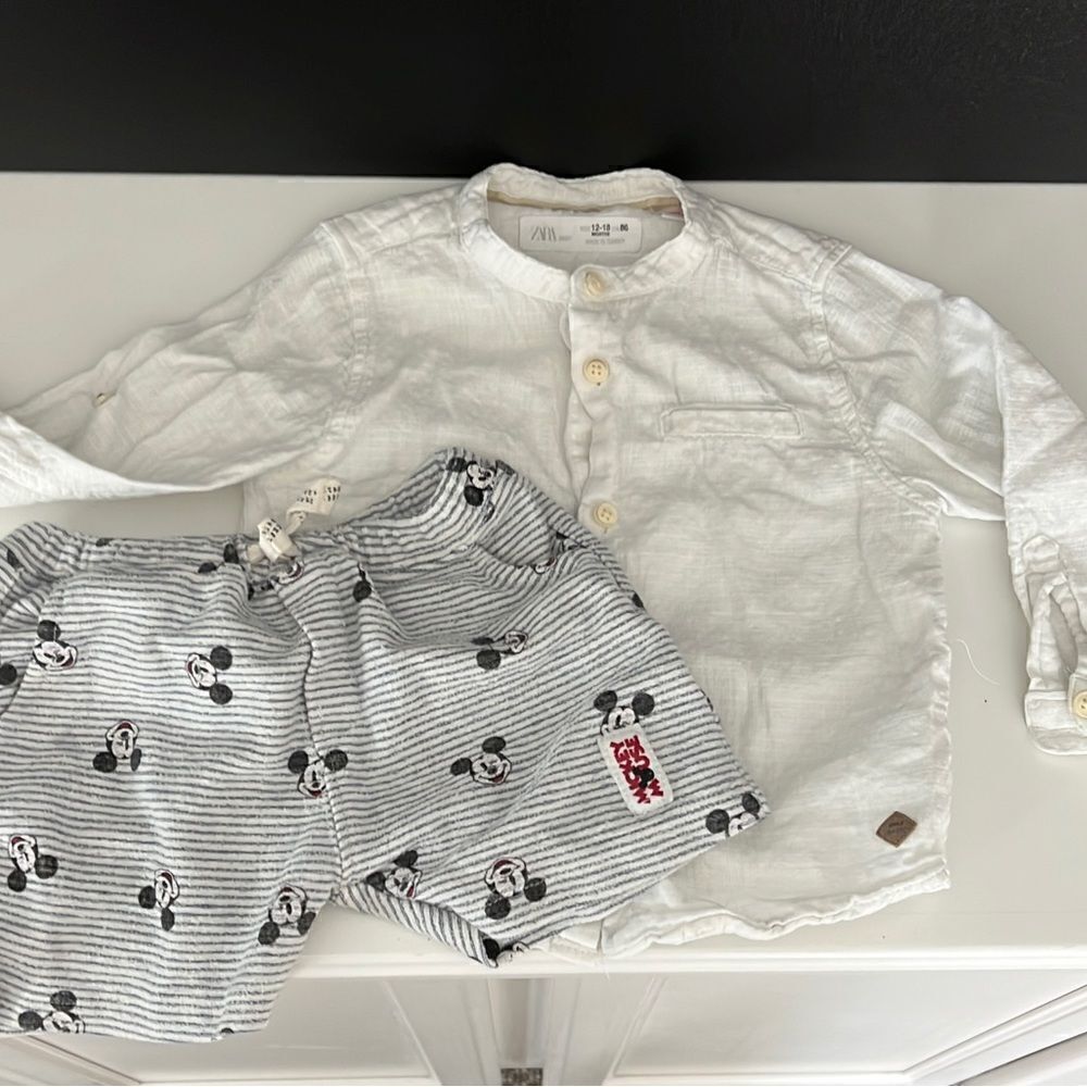 Zara Baby Top and Bottom